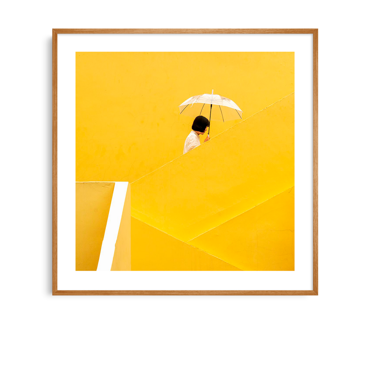 Yellow Staircase Umbrella Walk | Amy Woo